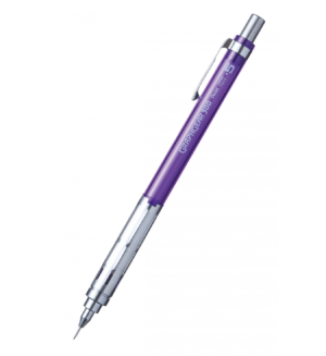 Ołówek automatyczny Pentel 0,5 mm GRAPHGEAR 300 transparentny fioletowy