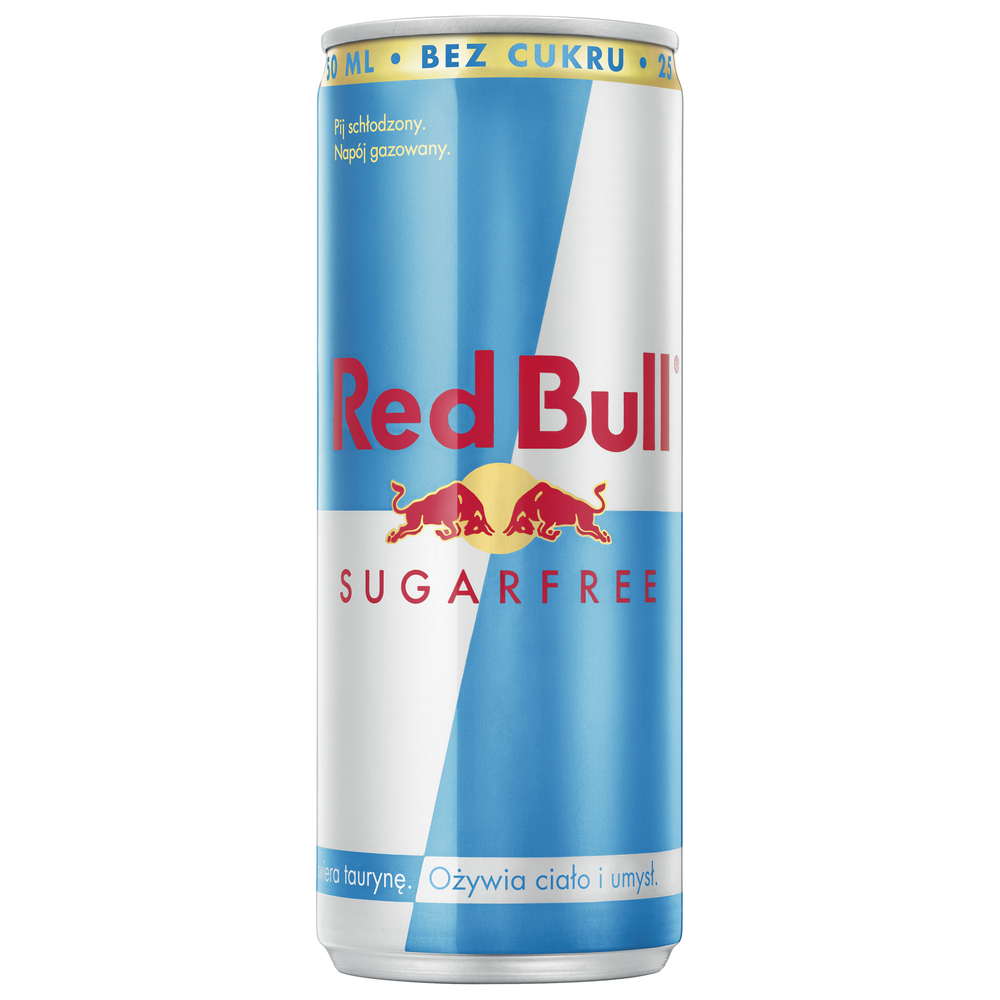 RED BULL Napój energetyczny SUGARFREE 250ml puszka