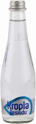 Woda KROPLA BESKIDU niegazowana 0.33L butelka szklana zgrzewka 24 szt.