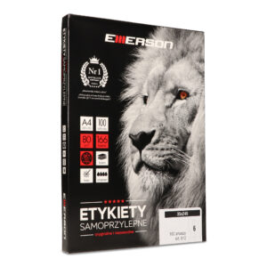 Etykiety EMERSON A4 białe 245x35mm (100)