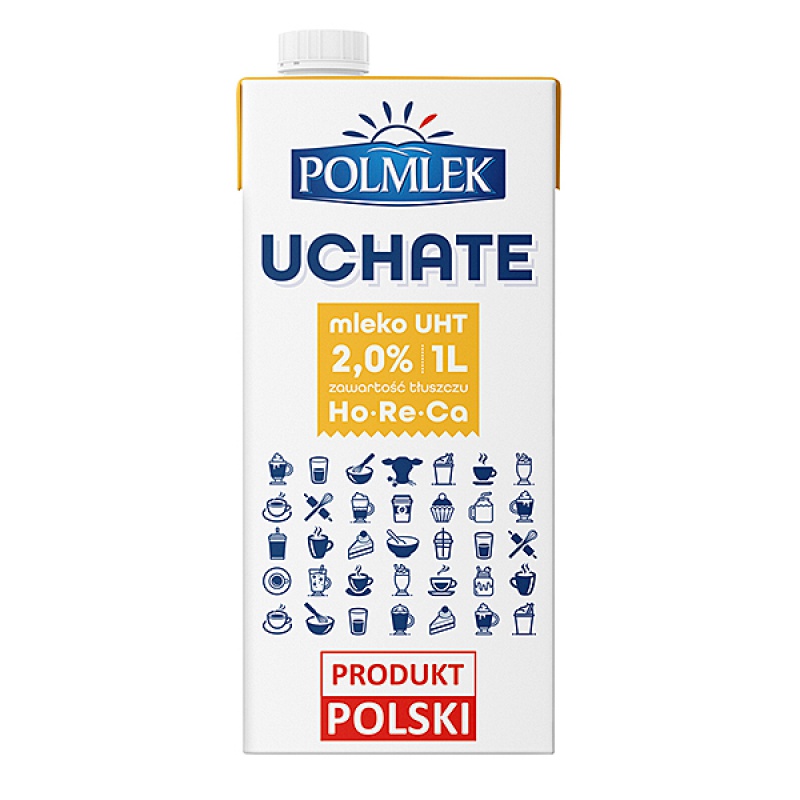 1. Mleko UHT POLMLEK 2%, 1l