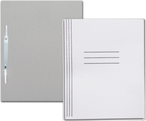 Skoroszyt bezkwasowe z fałdą A4 BARBARA 50szt