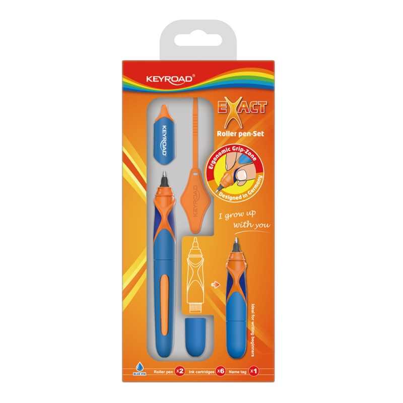 Pióro kulkowe KEYROAD EXACT, 0,7mm, zawieszka, mix kolorów - obrazek 3