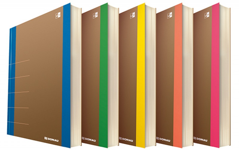 Notatnik DONAU Life, organizer, 165x230mm, 80 kart., pomarańczowy - obrazek 2