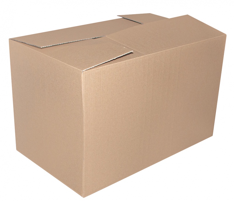 Pudło pakowe OFFICE PRODUCTS, zamykane, 627x367x394mm, typ InP C, szare - obrazek 2