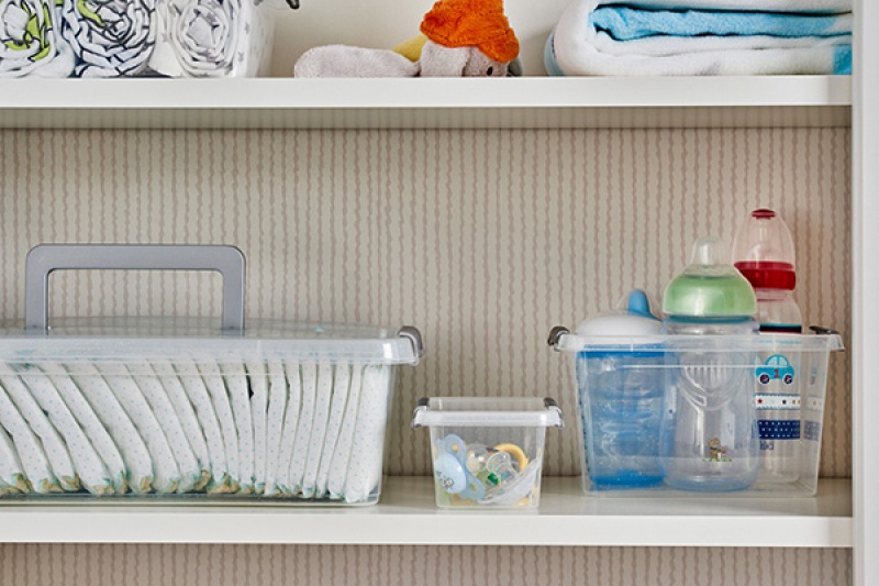 Zestaw pojemników antybakteryjnych MOXOM Antibacterial, 2x1,15l, transparentny - obrazek 4