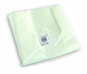 Reklamówka STELLA, "5", 24/5,8/44 cm, 9,5 mikr., 200 szt., biały