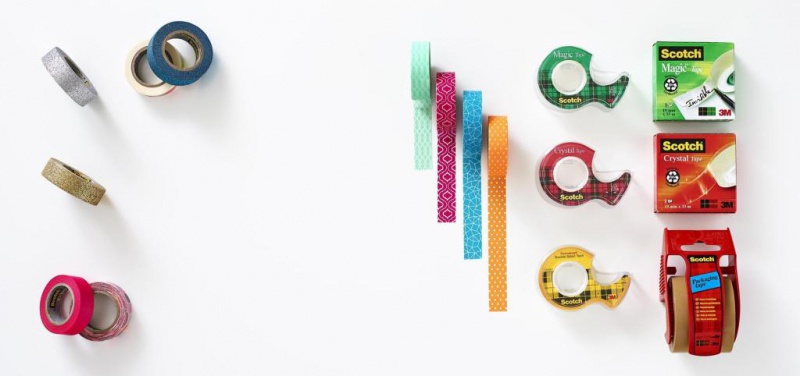 Taśma biurowa, dwustronna SCOTCH® (136D), z dyspenserem, 12,7mm, 6,3m - obrazek 6