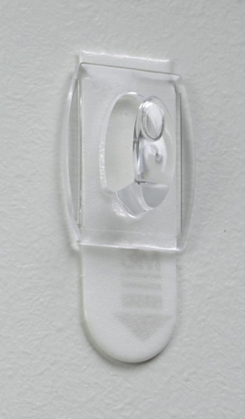 Haki wielokrotnego użytku COMMAND™ (17006 CLR), małe, 6szt., transparentne - obrazek 3