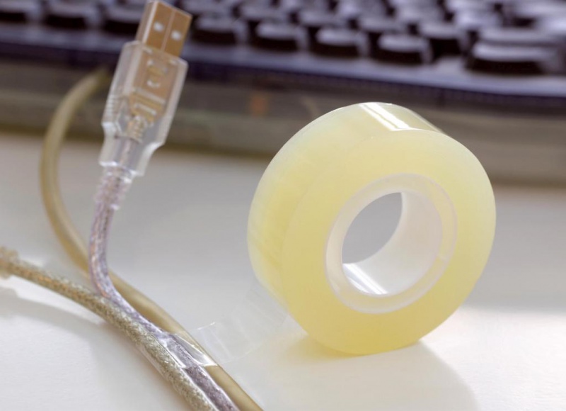 Taśma biurowa SCOTCH® (550), 19mm, 33m, w folii, 8szt., transparentna - obrazek 5