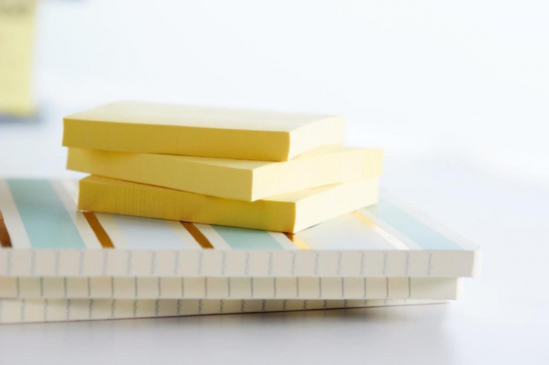 Karteczki samoprzylepne POST-IT® Recycled Notes (653-1T), 38x51mm, 24x100 kart., żółty - obrazek 2