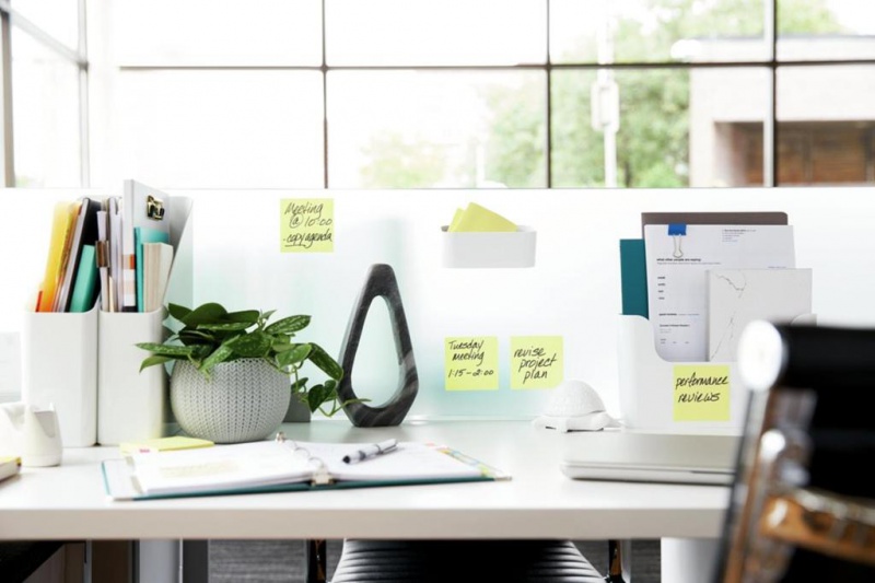 Karteczki samoprzylepne POST-IT® Recycled Notes (653-1T), 38x51mm, 24x100 kart., żółty - obrazek 5