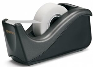 Dyspenser do taśm SCOTCH® (C60), czarny, taśma GRATIS