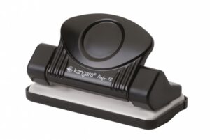 Dziurkacz KANGARO Perfo 10, dziurkuje do 10 kartek, czarny