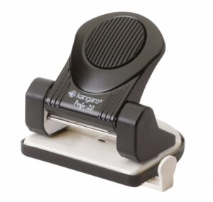 Dziurkacz KANGARO Perfo 20, dziurkuje do 20 kartek, czarny