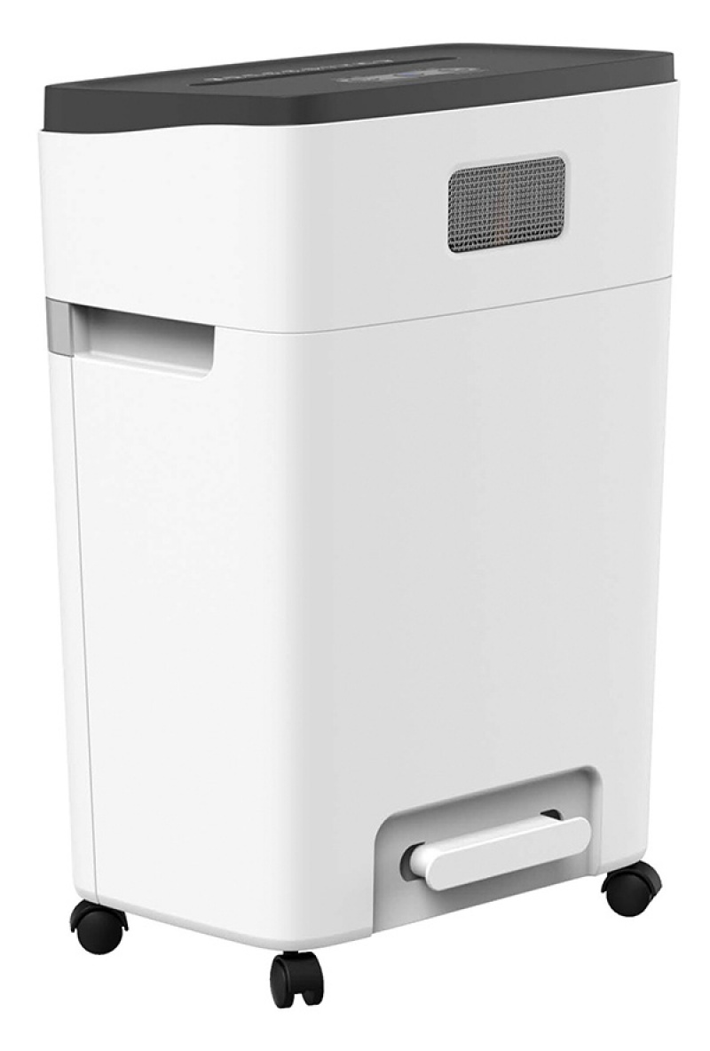 Niszczarka HP ONESHRED 12MC, mikrościnki, P-5, 12 kart., 25l, jasnoszara - obrazek 3