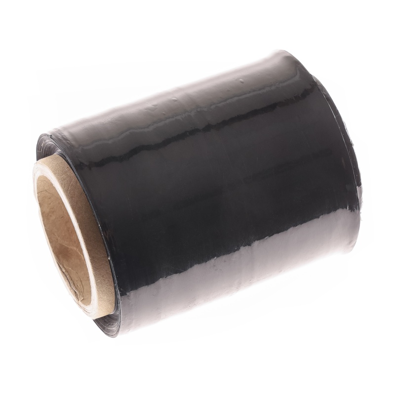 Folia stretch OFFICE PRODUCTS MINI RAP, 0,3kg brutto, szer. 100mm, gr. 23µm, czarna - obrazek 3