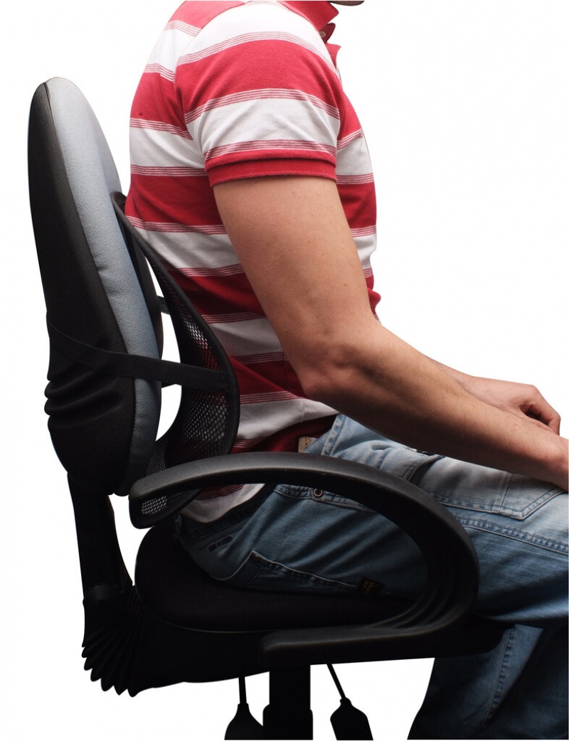 Oparcie do pleców Q-CONNECT, siatka mesh - obrazek 3