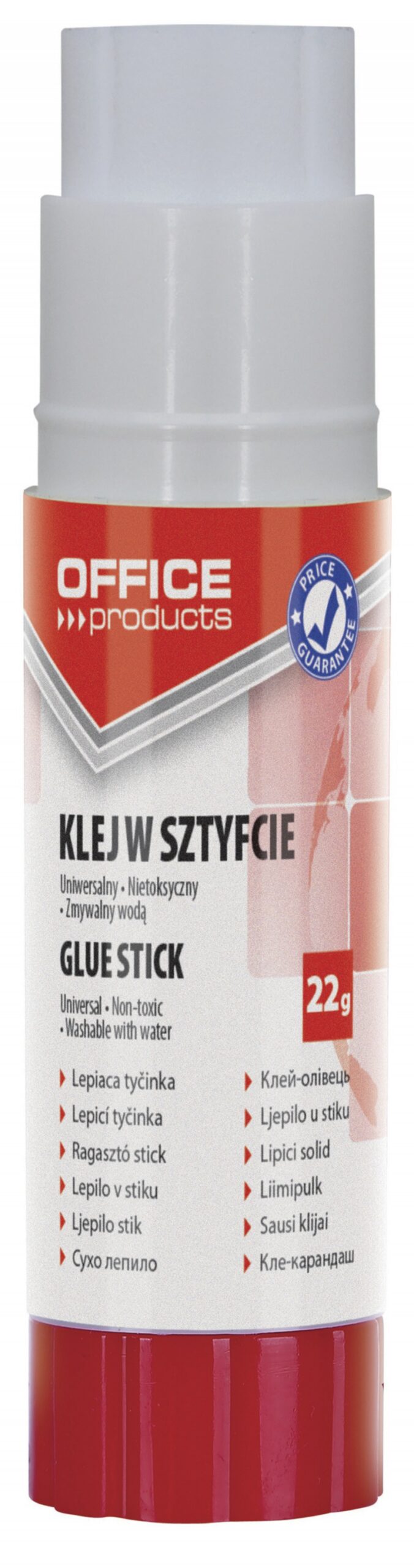 Klej w sztyfcie OFFICE PRODUCTS, PVA, 22g - obrazek 2