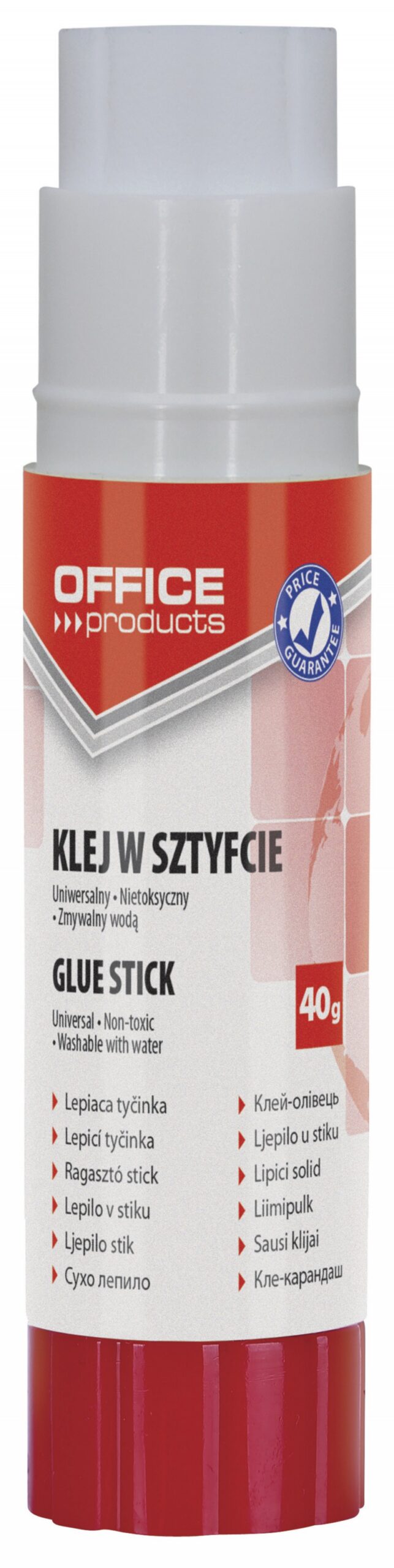 Klej w sztyfcie OFFICE PRODUCTS, PVA, 40g - obrazek 2