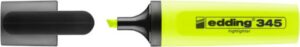 Zakreślacz e-345 EDDING, 2-5mm, żółty