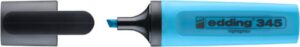 Zakreślacz e-345 EDDING, 2-5mm, niebieski