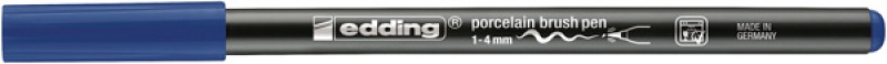 Pisak do porcelany e-4200 EDDING, 1-4 mm, stalowoniebieski - obrazek 2