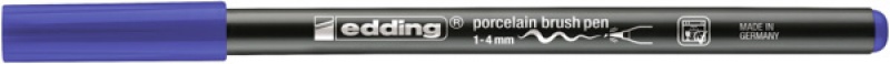 Pisak do porcelany e-4200 EDDING, 1-4 mm, niebieski - obrazek 2