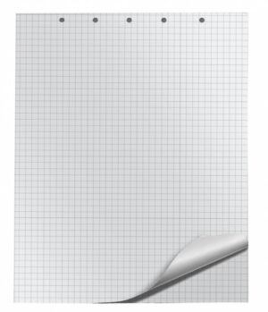 Blok do flipchartów Q-CONNECT, kratka, 65x100cm, 20 kart., biały