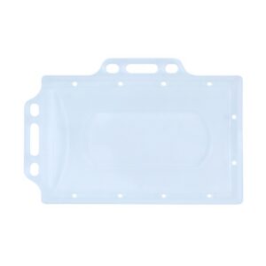 Identyfikator DONAU, z 2 uchwytami, transparentny