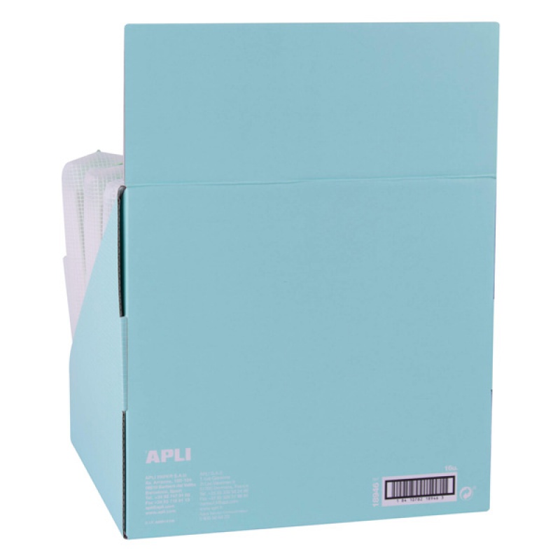 Piórnik APLI Zipper, 210x45x45mm, mix kolorów pastel - obrazek 2