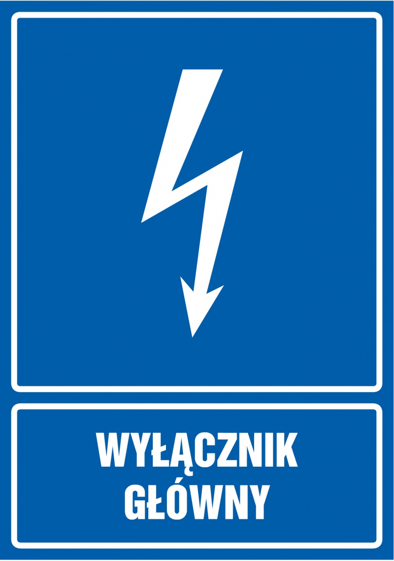 Znak TDC, Wyłącznik główny