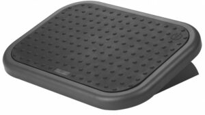 Podnóżek Q-CONNECT, 450x330mm, z gumową matą, czarny