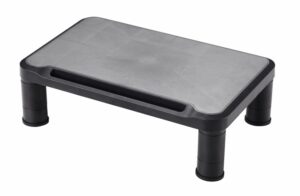 Podstawka pod monitor Q-CONNECT, 38x24cm, z regulacją wysokości, czarna