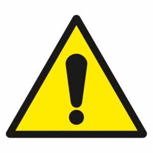 Znak TDC, Ogólny znak ostrzegawczy