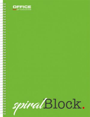 Kołonotatnik OFFICE PRODUCTS, A4, w kratkę, 80 kart., 70gsm