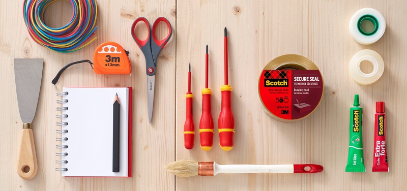 Taśma pakowa SCOTCH Secure Seal, 50mm, 66m, 6 szt., transparentna - obrazek 3