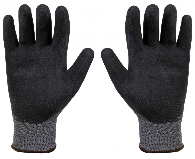 Rękawice TK BUDGIE, rozm. 8, szare - obrazek 3