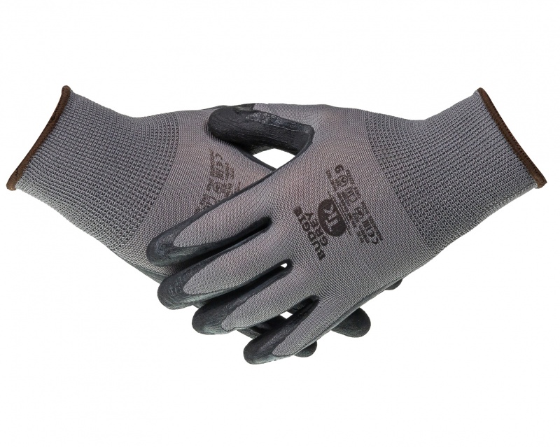 Rękawice TK BUDGIE, rozm. 8, szare - obrazek 6