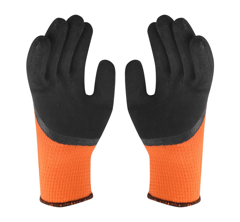 Rękawice TK FERET, ocieplane, rozm. 8, pomarańczowe - obrazek 4