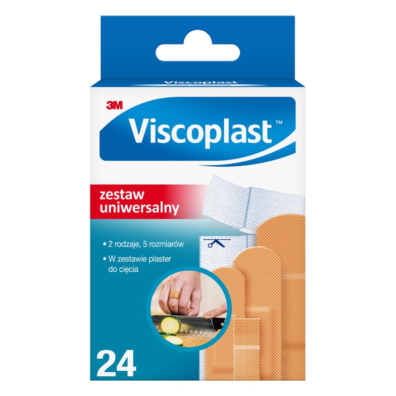 Zestaw plastrów VISCOPLAST, 24szt. - obrazek 3