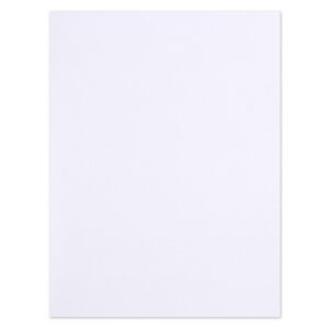 Skoroszyt OFFICE PRODUCTS Budget Pro, karton, z listwą, biały wewn., A4, 250gsm, biały