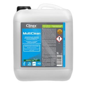 Uniwersalny środek CLINEX Multi Clean, do mycia powierzchni wodoodpornych, Green Tea, 5l