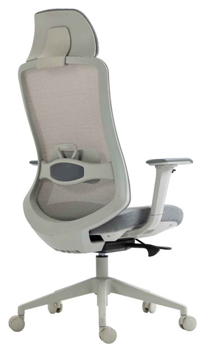 Fotel biurowy OFFICE PRODUCTS Siros, szary - obrazek 7