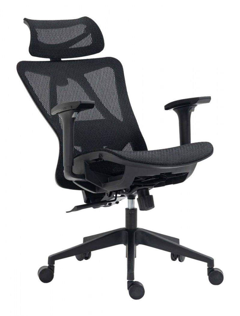 Fotel biurowy OFFICE PRODUCTS Egina,czarny - obrazek 7