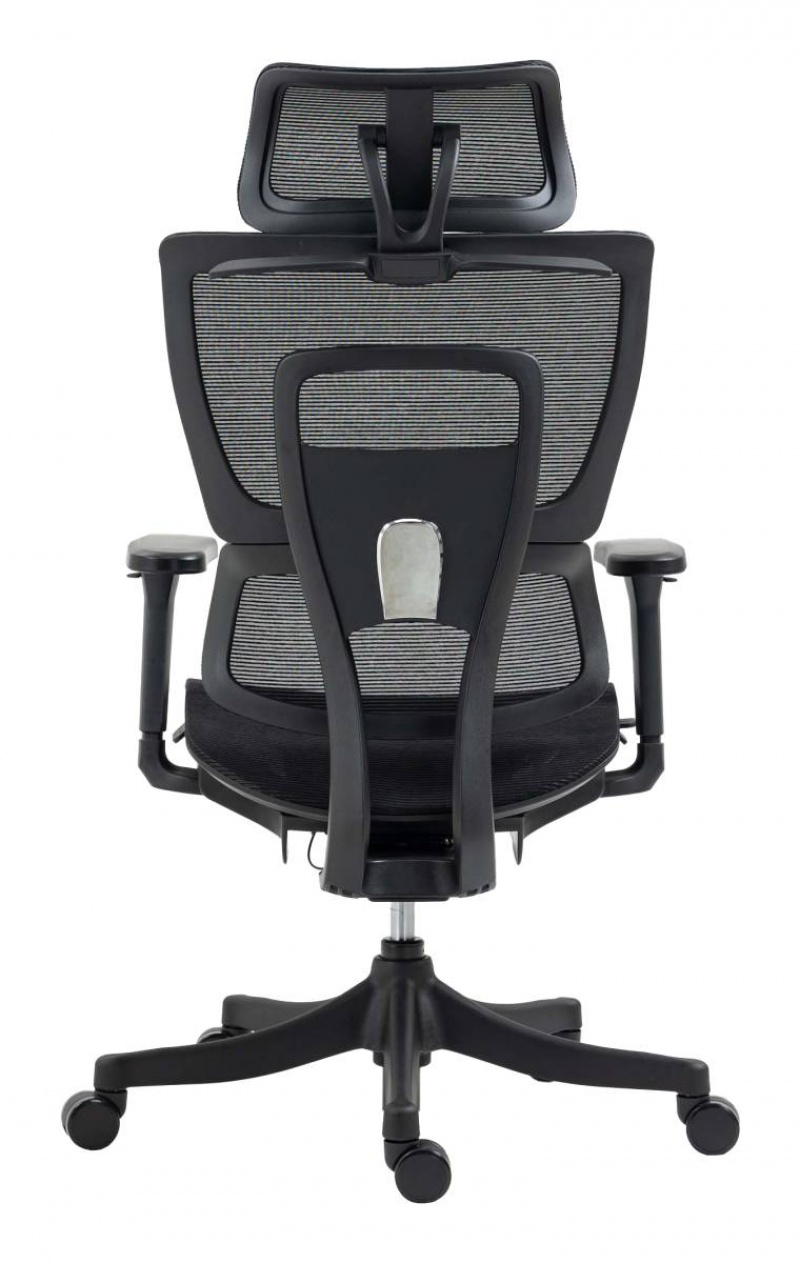 Fotel biurowy OFFICE PRODUCTS Skorpios, czarny - obrazek 5