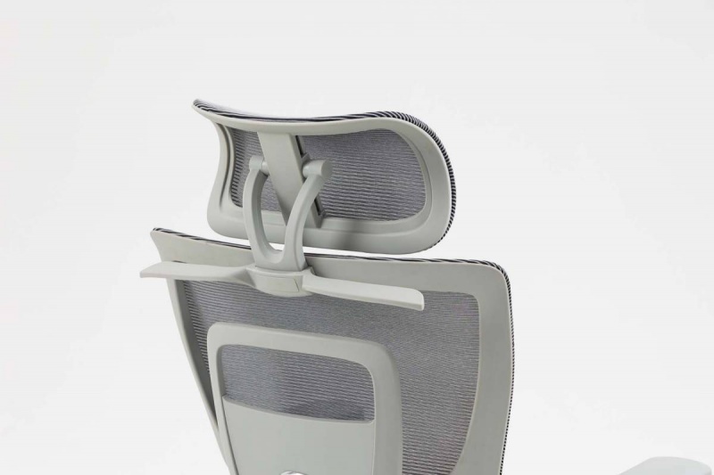 Fotel biurowy OFFICE PRODUCTS Skorpios, szary - obrazek 3