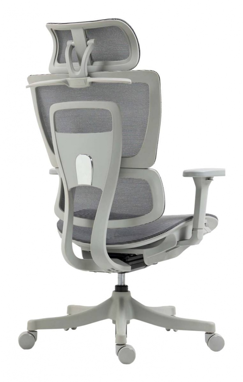 Fotel biurowy OFFICE PRODUCTS Skorpios, szary - obrazek 5