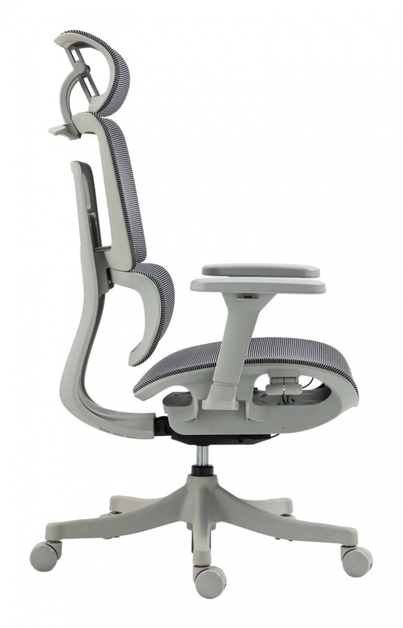 Fotel biurowy OFFICE PRODUCTS Skorpios, szary - obrazek 7