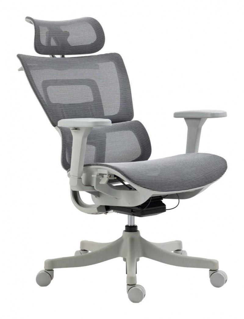 Fotel biurowy OFFICE PRODUCTS Skorpios, szary - obrazek 8